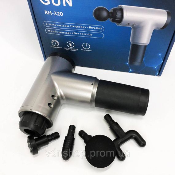 Масажний пістолет перкусійний професійний Fascial, Електричний масажер для шиї та попереку, шиї VR-33