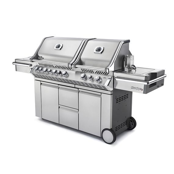 Газовий гриль Napoleon Prestige PRO 825 RSBI з бічним пальником Sizzle Zone і вертілем (69532) нерж сталь PRO825RSBIPSS-3-RC Код: 005767 | Зображення 6