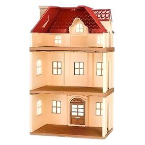 Будиночок ляльковий триповерховий А 07 Бежевий