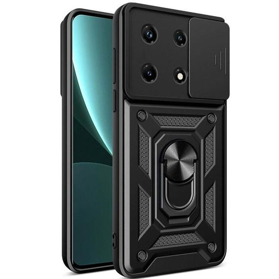 Чохол Ummi Camshield Serge Ring для Xiaomi 13 Pro Чорний