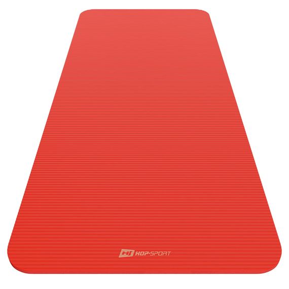 Коврик для йоги Hop-Sport HS-NB016GM NBR 1,5см червоний | Зображення 7