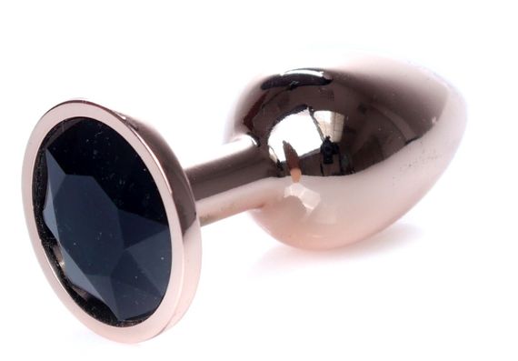 Анальний затор Boss Series - Jewellery Red Gold PLUG Black S, BS6400111 Sex Aura | Зображення 2