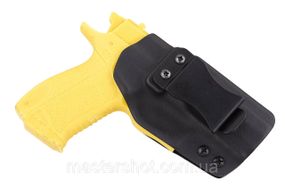 Кобура для Форт 17 из кайдекса пластика скрытого ношения кобура пластиковая внутрибрючная  чёрная 17802 ms