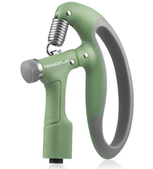 Еспандер кистьовий з лічильником PowerPlay PP-4403 з регульованим навантаженням 10-100 кг, Зелений (PP_4403_Green) | Зображення 4