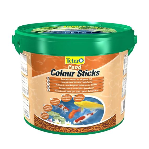 Сухий корм для ставкових риб Tetra в паличках «Colour Sticks» 10 л (для всіх ставкових риб)