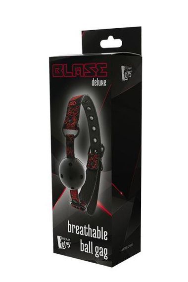 Кляп BLAZE DELUXE BREATHABLE BALL GAG Sex Aura | Зображення 1