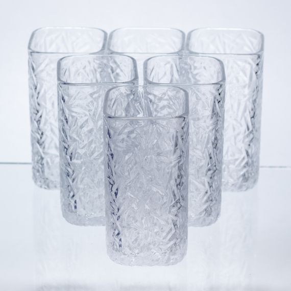 Набір склянок для напоїв Matrix Glass 6 штук по 245 мл HP-17-46