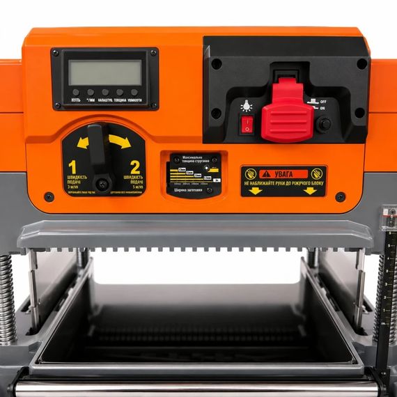 Верстат рейсмусовий GTM PL1500 Helical (2200 Вт, 380 мм, 220-240 В) | Зображення 4
