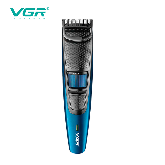 Триммер аккумуляторный для стрижки VGR V-053B с регулятором высоты и универсальной насадкой | Зображення 2