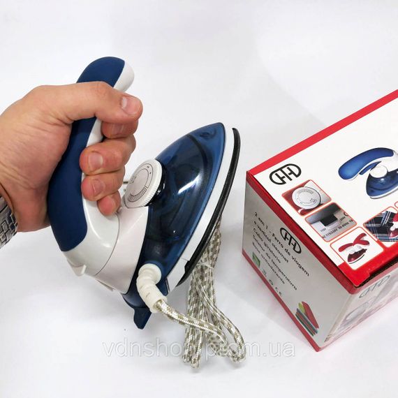 Отпариватель для одежды хорошего качевства Mini Steam Iron HT-558B, Отпариватель для вязаных тканей IX-36 | Зображення 6