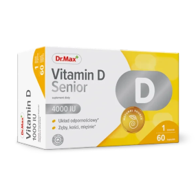 Вітамін D Senior 4000 МО Dr. Max 60 капсул
