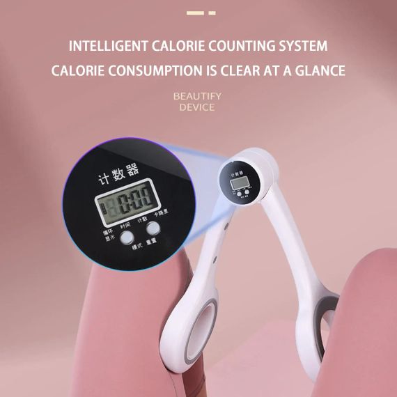 Тренажер для м'язів тазового дна LEG Trainer, з дисплеєм / Тренажер-еспандер для тіла від батарейок | Зображення 4