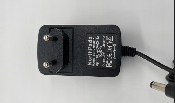 Блок живлення NorthPada 9V 2A (9V/2000mA) — надійне живлення для ваших пристроїв