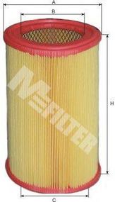Фільтр повітряний CITROEN AX PEUGEOT 106 (вир-во M-Filter) MFILTER A500 на PEUGEOT 106   (1A, 1C)
