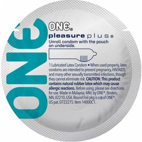 Набір презервативів One Pleasure Plus з повітряною ребристою капсулою (ціна за 5 шт.) sexstyle