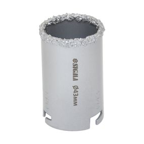 Коронка кільцева Sigma з вольфрамовим напиленням 43 мм (1512121)