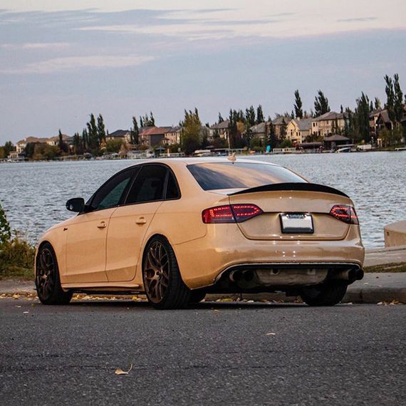 Спойлер (для S4 2013-2016, Карбон) для Ауди A4 B8 рр | Зображення 4