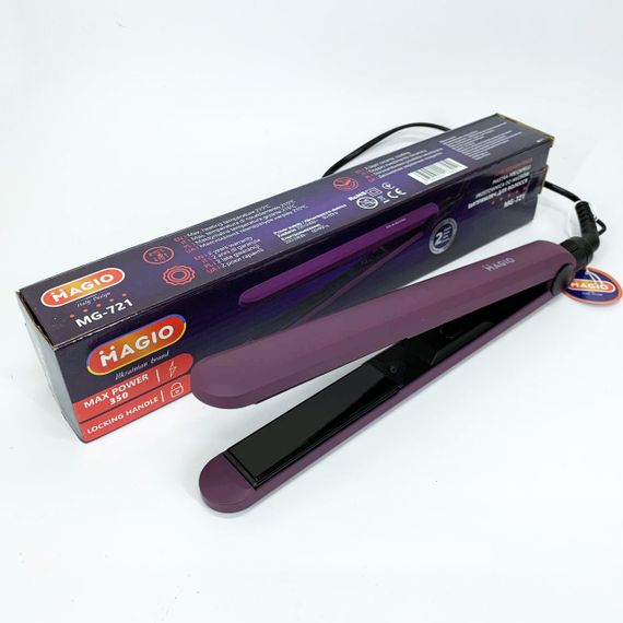 Випрямляч для волосся з турмаліном MAGIO, Випрямляч для будь-якого типу волосся Плойка випрямлення RT-46 | Зображення 3