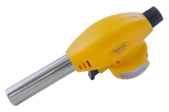 Горелка газовая с пьезоподжигом Ø22мм 166мм СИЛА | Зображення 1