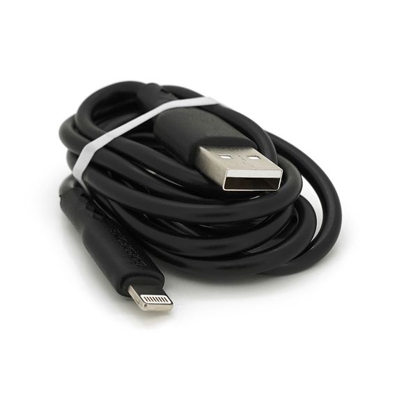 Набір BOROFONE BN2 СЗУ 2xUSB+ кабель Lighting, 2.1A, 1м, Black | Зображення 3