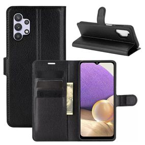 Чохол книжка з кишенями для карт на Samsung Galaxy A33 колір Чорний
