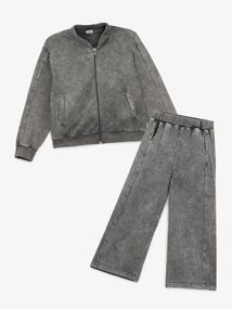 Костюм кофта+штани для дівчинки Deniz 10122 128 см Сірий shop (2000999492853)