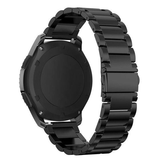 Металевий ремінець Primo для годинника Samsung Gear S3 Classic SM-R770/Frontier RM-760 - Black | Зображення 2