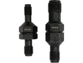Набір мітчики ремонту різьби свічок запалення M10-M18 2 шт YATO YT-17697