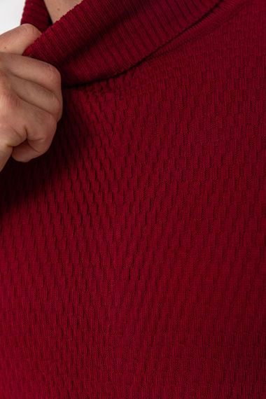 Гольф чоловічий, колір бордовий, 161R857 | Зображення 4