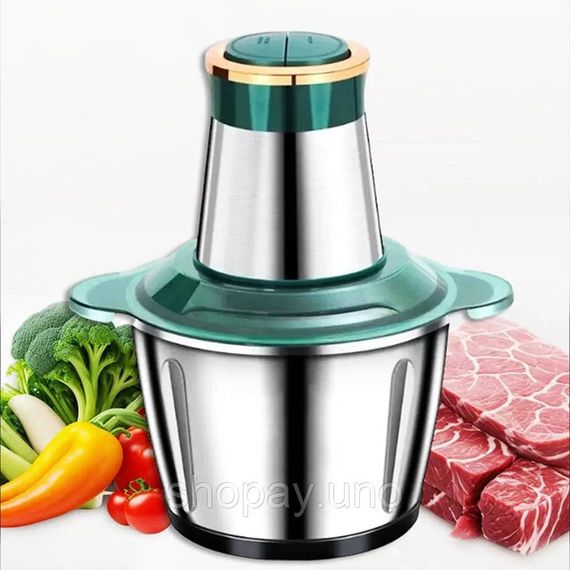 Блендер для кухни Hoffmans HM-8822 2L 1800W • Универсальный электрический измельчитель для смузи супов и соусов | Зображення 1