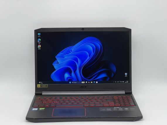 Игровой ультрабук Б-класс Acer Nitro 715-5173BU / 15.6" (1920x1080) IPS / Intel Core i7-9750H (6 (12) ядер по 2.6 - 4.5 GHz) / 16 GB DDR4 / 960 GB SSD / nVidia GeForce GTX 1650, 4 GB GDDR5, 128-bit / WebCam б/у + Подарок Беспроводная мышь HOCO GM28 | Зображення 1