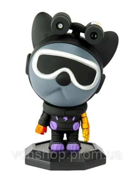 Ночник проектор звездное небо CASTLELADY собака серая космонавт ROBOT DOG | Зображення 1