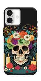 Чохол з картинкою Skull of celebration для Apple iPhone 16 Plus