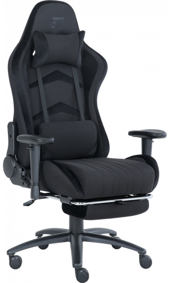 Кресло геймерское GT Racer X-2534-F Fabric Black | Зображення 2