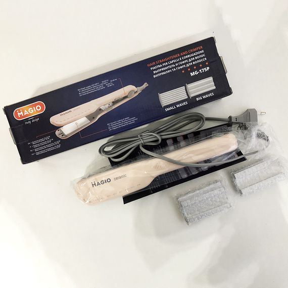 Щипці для волосся MAGIO MG-175P з насадками CT-569 для гофре | Зображення 5