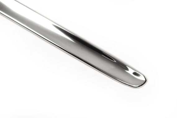 Накладка над номером (Sedan) Полированная нержавейка для Mercedes E-сlass W210 1995-2002 гг | Зображення 1