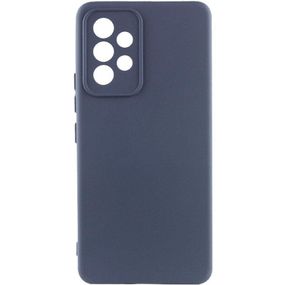 Чохол Silicone Cover Ummi Lakshmi Full Camera (AA) для Samsung Galaxy A13 4G Синій / Midnight Blue