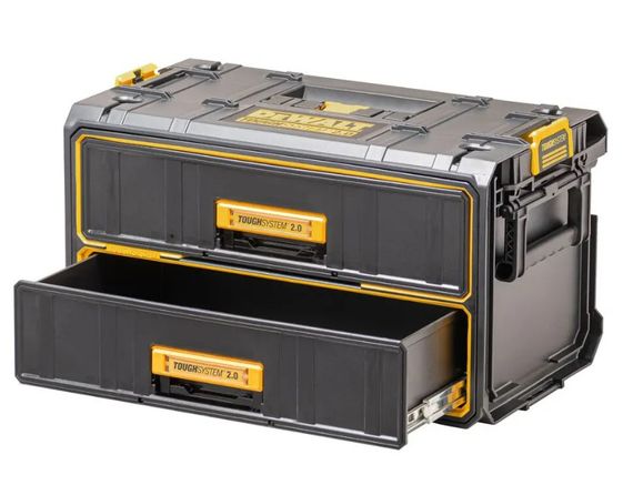 Ящик DeWalt TOUGHSYSTEM 2.0 модуль на 2 ящики (DWST83529-1) | Зображення 1