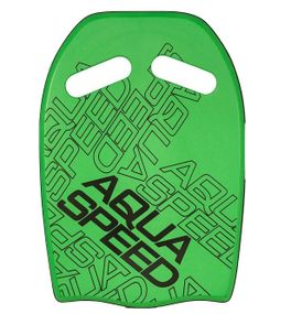 Доска для плавания Aqua Speed WAVE KICKBOARD 3970 зеленый Уни 43x28x3,6cм 5908217639707