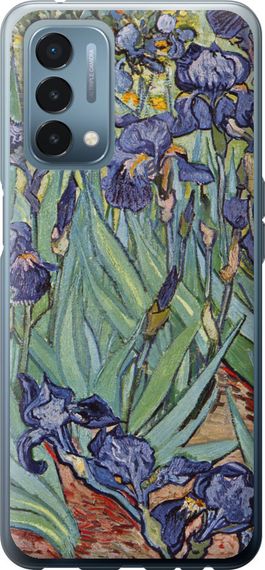 Чехол на OnePlus Nord N200 Винсент Ван Гог. Ирисы "161u-2384-17620"