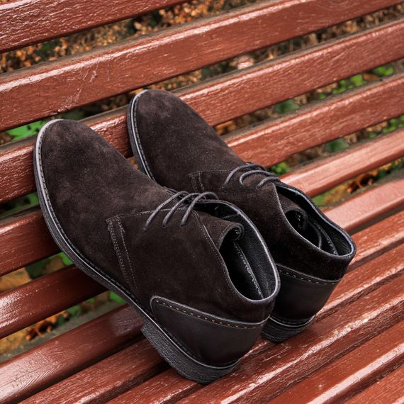 Базові черевики, дезерти замшеві 40 42 розмір | Зображення 1