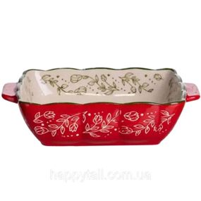 Форма для запекания и сервировки Vintage Овальная с ручками HM04-14