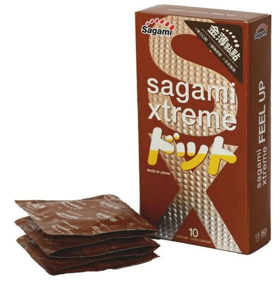 Супертонкие презервативы Sagami Xtreme Feel UP (цена за упаковку, 10 шт.) sexstyle | Зображення 2