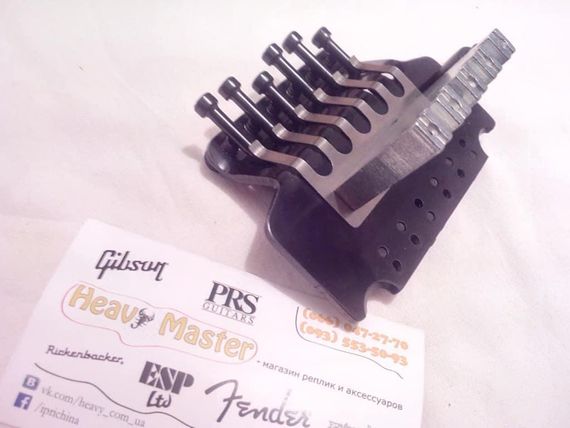 Гітарний Бридж Флойд роуз Floyd Rose тремоло для електрогітари гітари чорний | Зображення 2