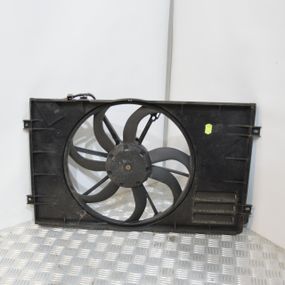 Вентилятор радіатора Volkswagen Golf V Passat B6 2003-2022 Крильчатка дифузор Фольксваген 1K0959455EF 1K0121205AA