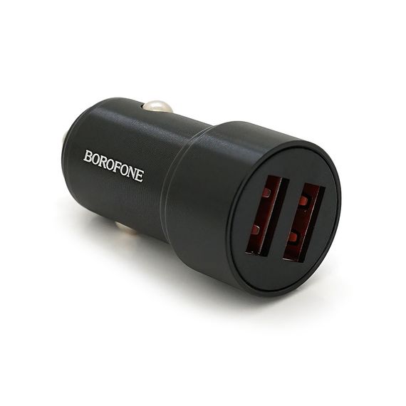 Набір BOROFONE BZ19A АЗУ 2xUSB+ кабель Micro, 2.4A, 1м, Black, Box | Зображення 1