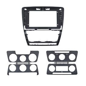 Перехідна рамка серії QIV QBR-F 0209-09A для Skoda Octavia 2 A5 2008-2013 10 дюймів (black)