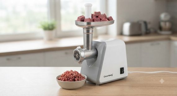 Мясорубка электрическая Crownberg CB-4212 с соковыжималкой | Зображення 2