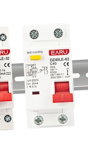 Захист від замикання диф автомат вимикач Earu 40а