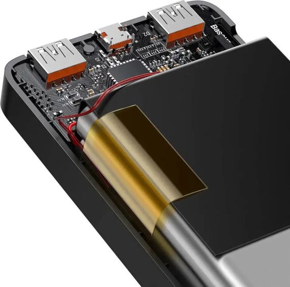 Портативна батарея Baseus Bipow Digital Display Fast Charge Power Bank 10000 mAh 20W | Зображення 5